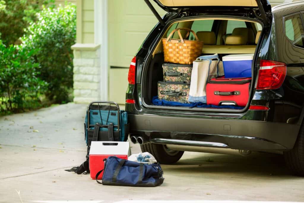 Packing the car is the last step in planning for a successful road trip